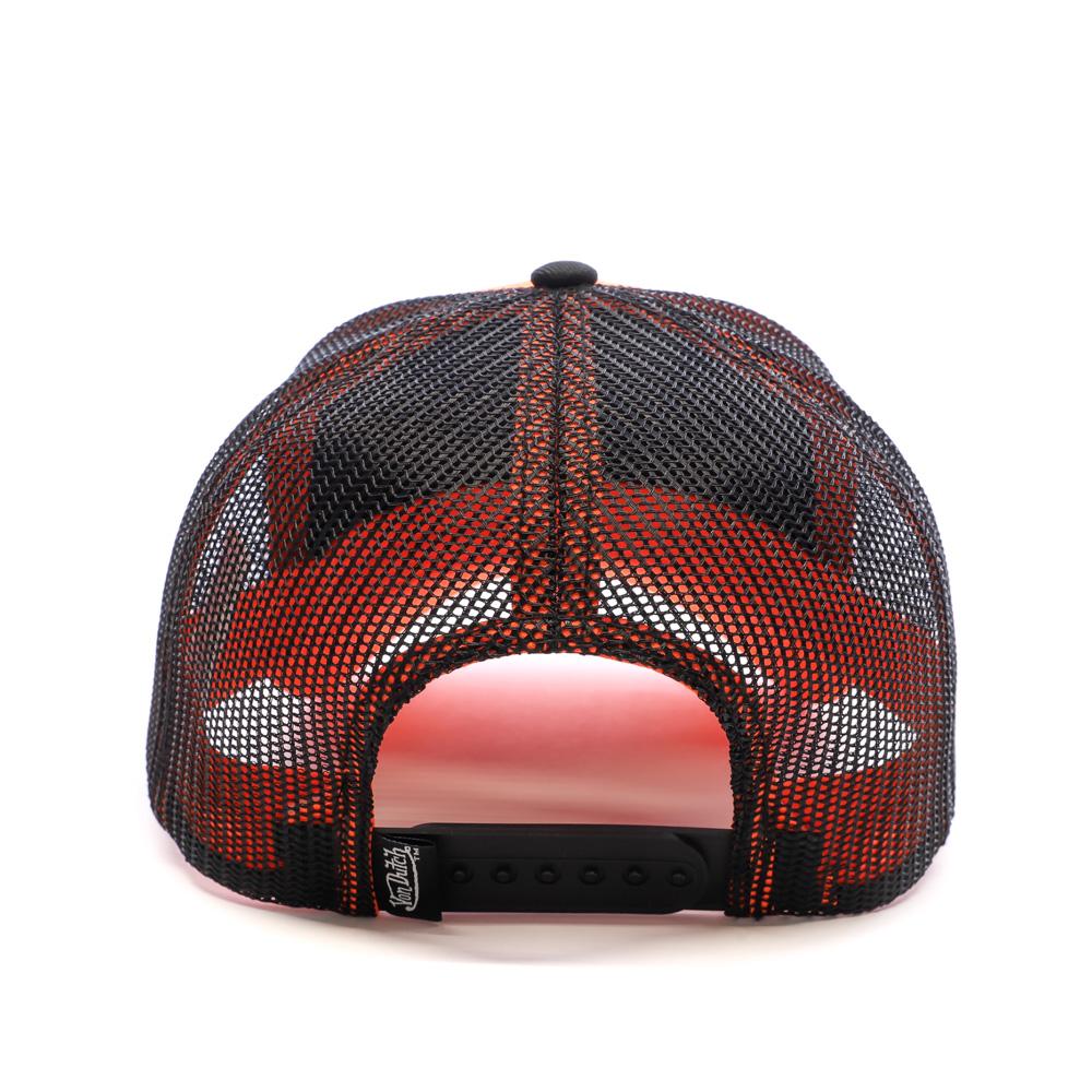 Casquette Noir/Orange Homme Von Dutch LEA01 vue 3