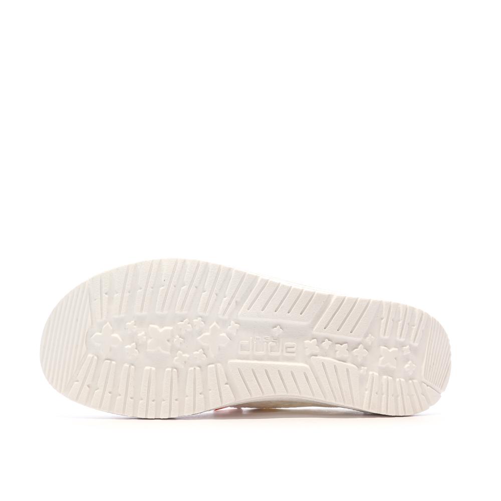 Chaussures Blanches Femme Hey Dude Wendy Boho vue 5