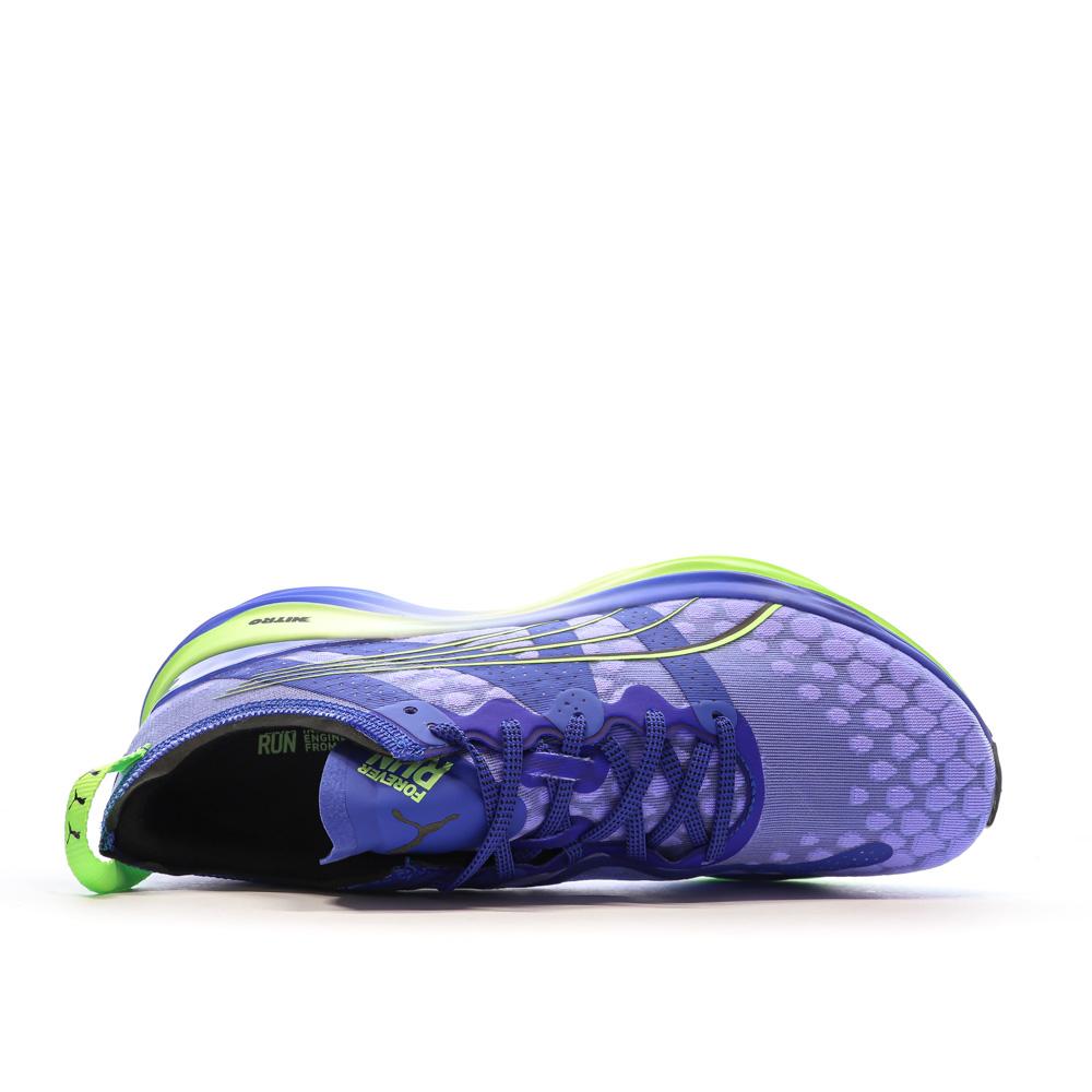 Chaussures de Running Bleu/Verte Homme Puma Foreverun Nitro vue 4