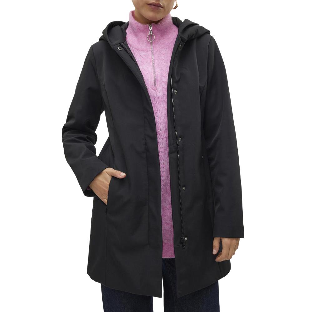 Veste Déperlante Noir Femme Vero Moda Shelldona pas cher