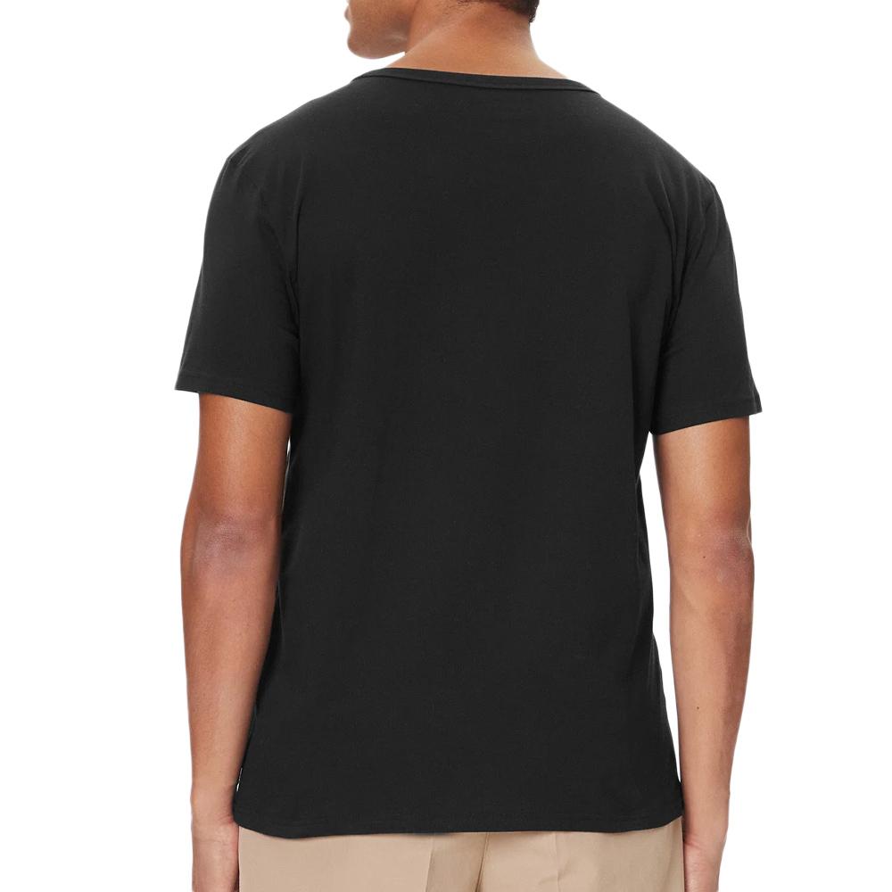 Lot de 3 T-shirts Noir/Blanc/Gris Homme Tommy Hilfiger 3p Ss V-neck vue 3
