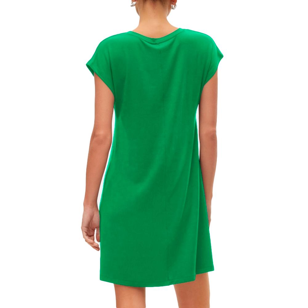Robe Vert Femme Vero Moda Mava vue 2