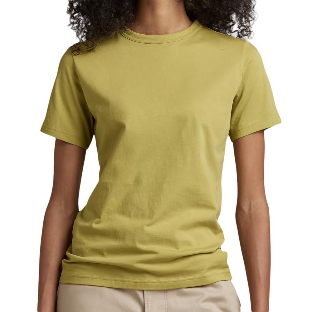 T-shirt Vert Femme G-Star Raw Nysid pas cher