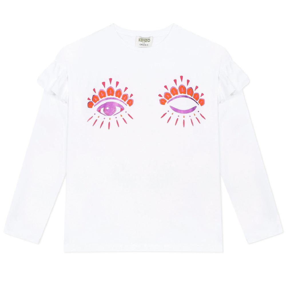 T-shirt Blanc Ado Kenzo Kasandra pas cher