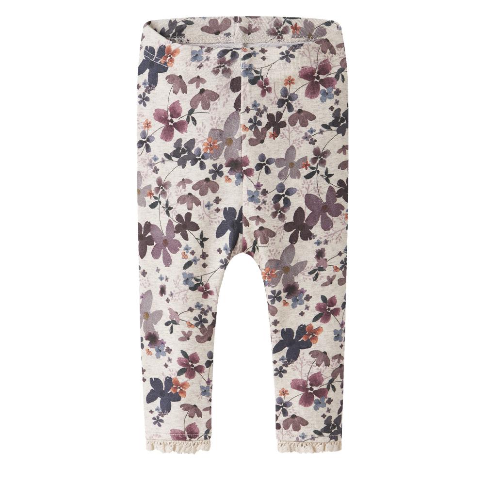 Girls' Grey/Mauve Legging Name it Aline affordable