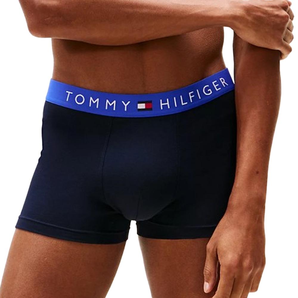 x3 Boxers Marine Homme Tommy Hilfiger TrunkY vue 2