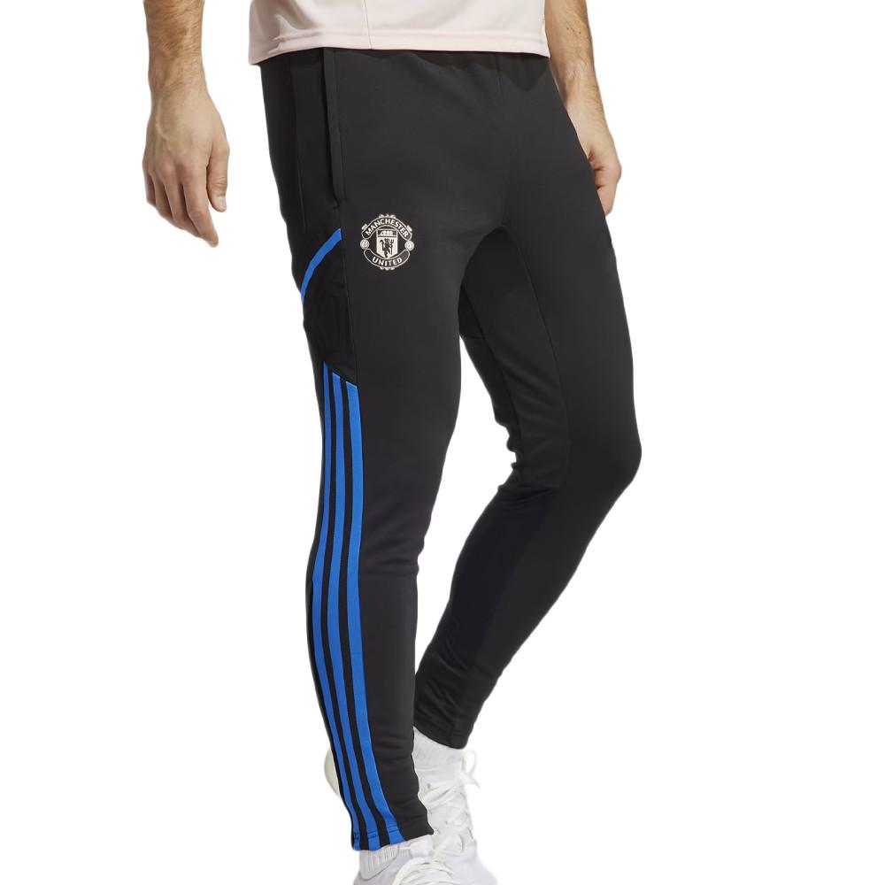 Pantalon d'entraînement Noir Homme Adidas Manchester United pas cher