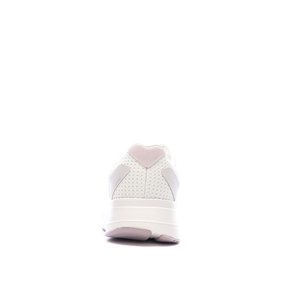 Chaussures de running Blanches/Dorés Femme Adidas Duramo Sl vue 3