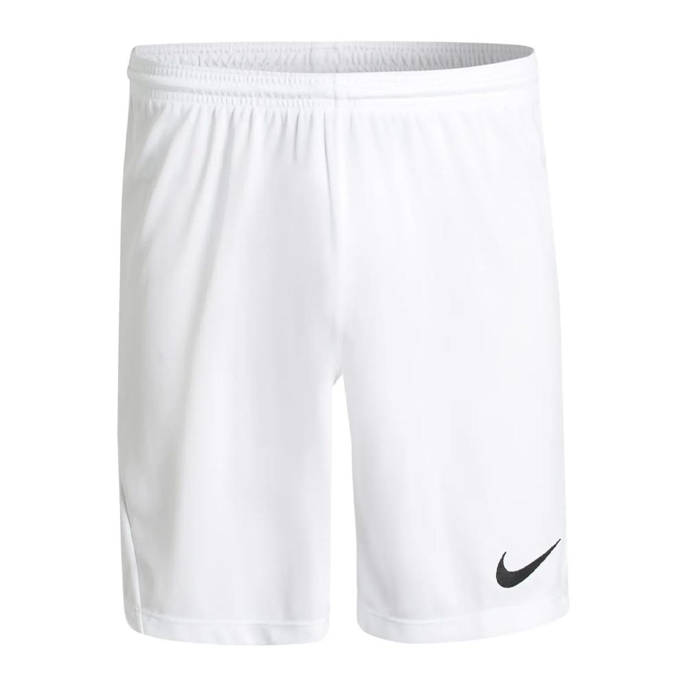 Short de Foot Blanc/Noir Homme Nike Dry Park pas cher