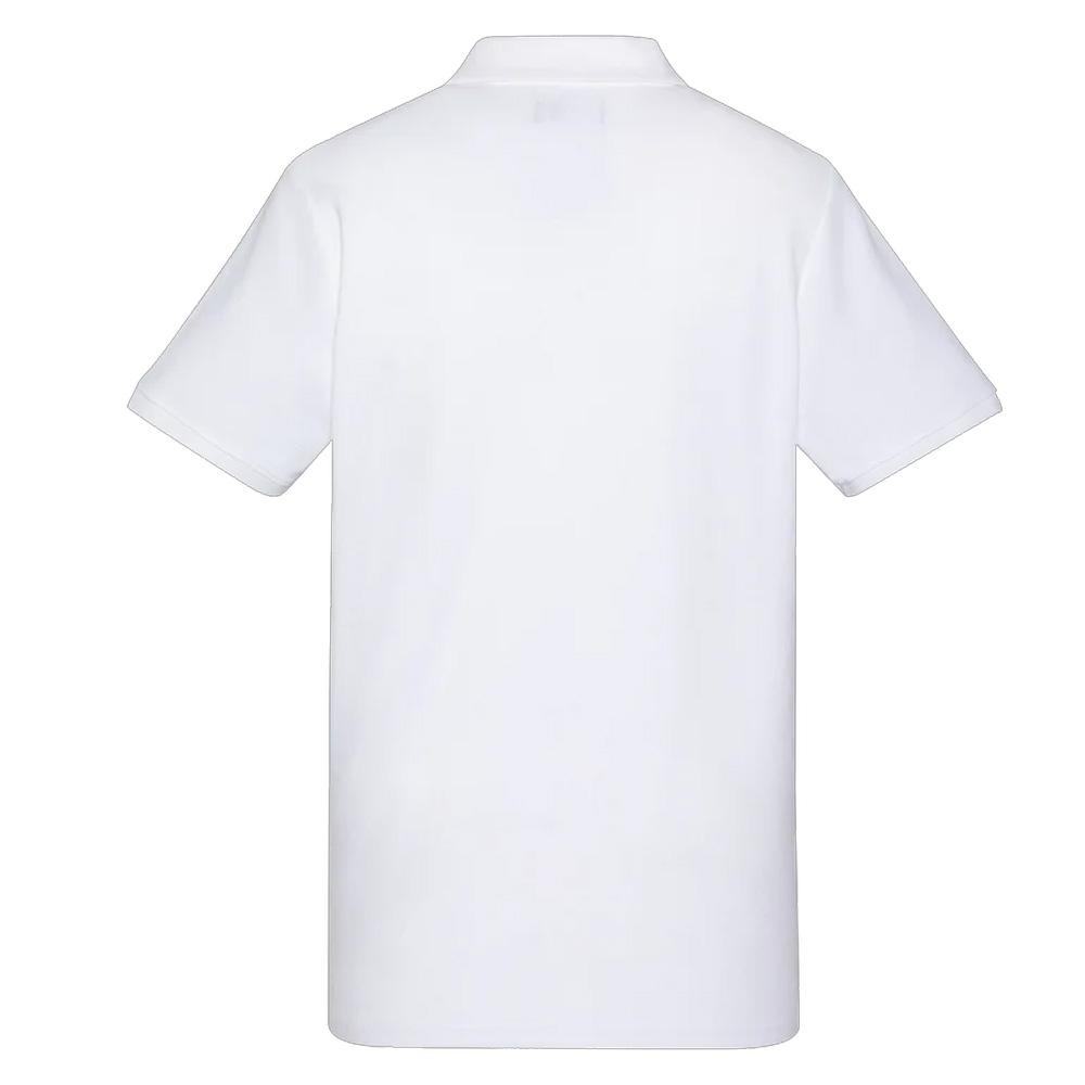 Polo Blanc Homme Schott PS0022 vue 2