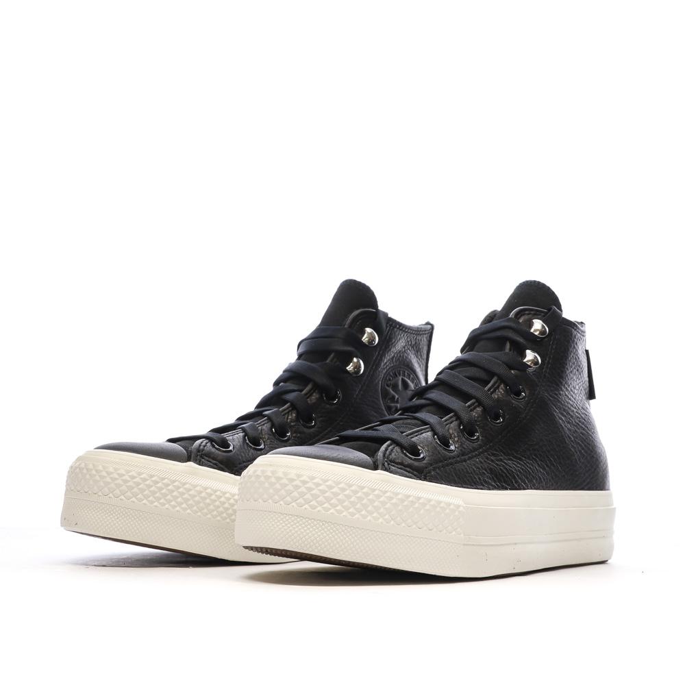 Baskets Noires Femme Converse Water Repellent vue 6
