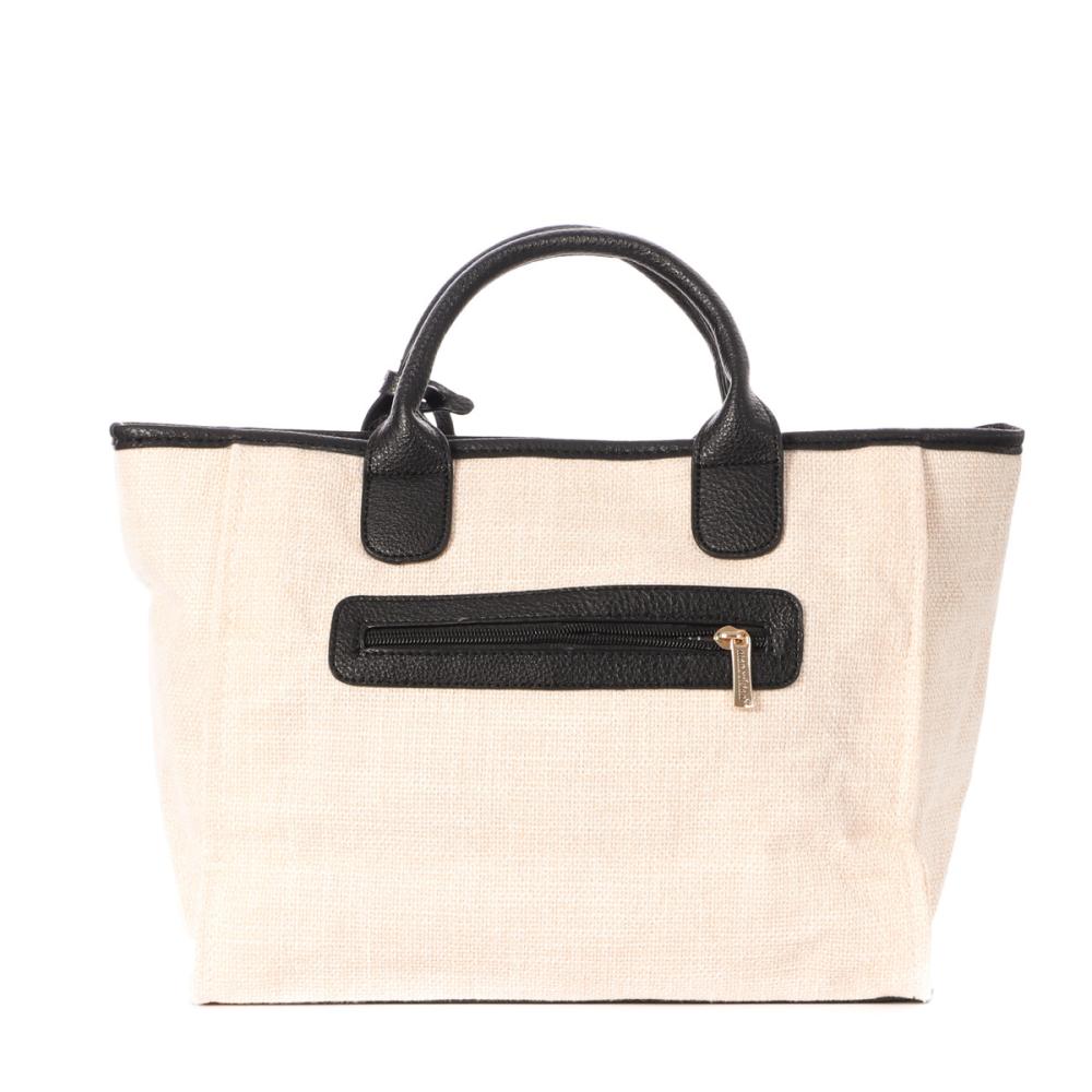 Sac à main Beige/Noir Femme Manoukian Katsy vue 3