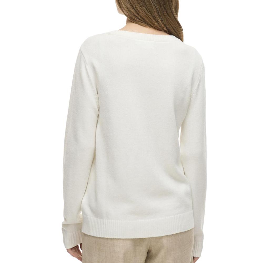 Pull Blanc Femme Vila Virils vue 2