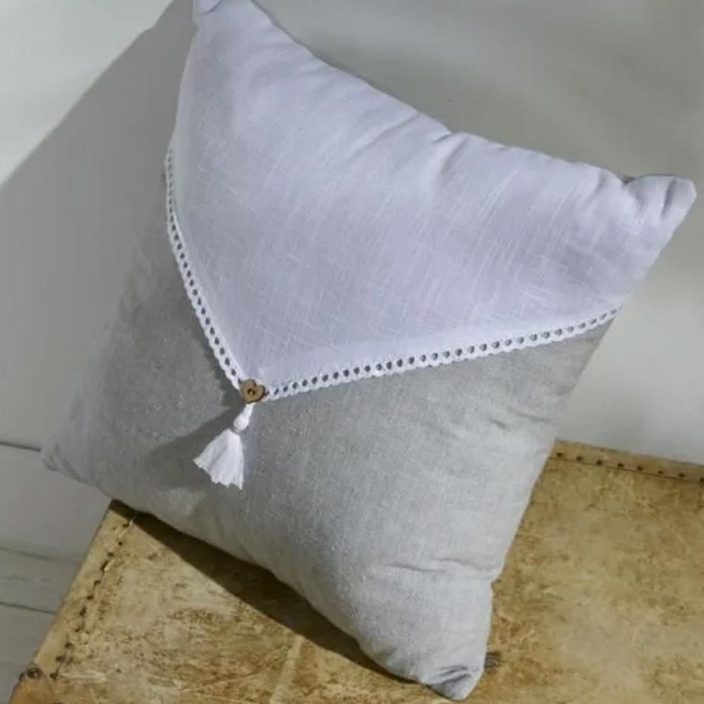 Coussin déhoussable Grise/Blanche Today Charme vue 2