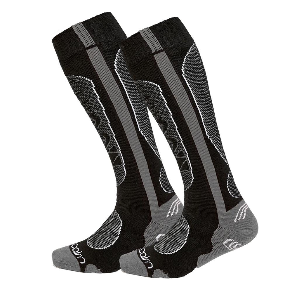 Chaussettes Noires/Grises Mixte Cairn Spirit vue 2