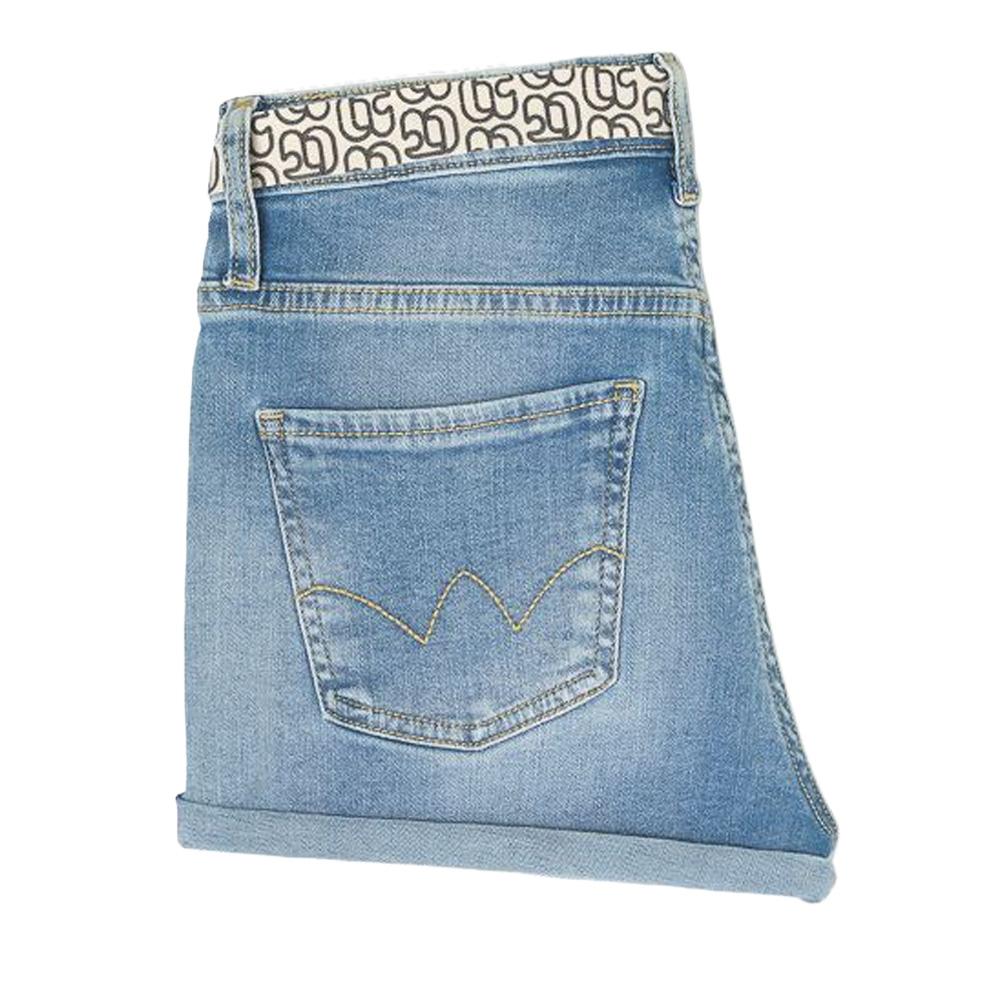 Short en Jean Bleu Fille Le Temps Des Cerises Tiko vue 2