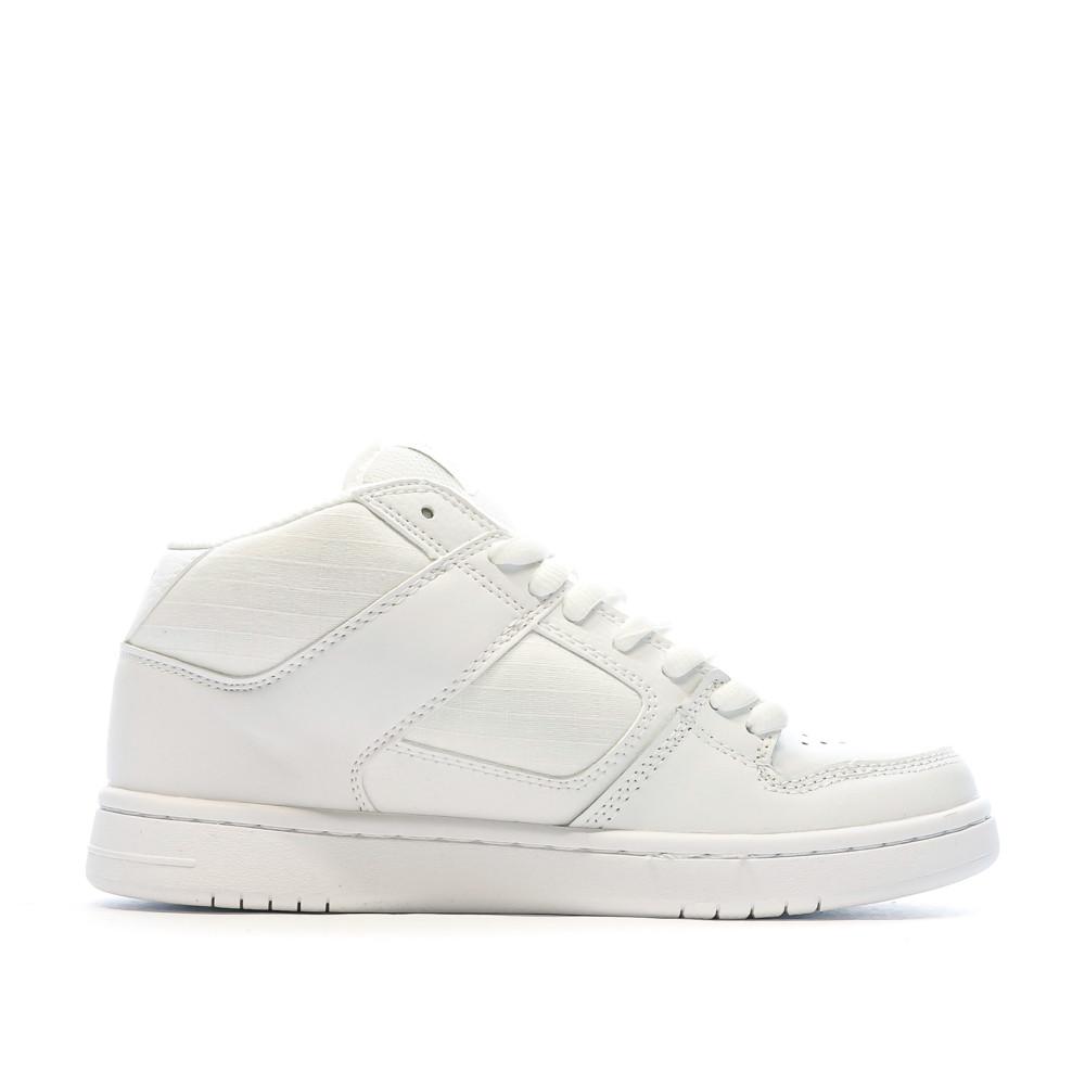 Baskets Blanches Homme/Junior Dc shoes Manteca 4 Mid vue 2