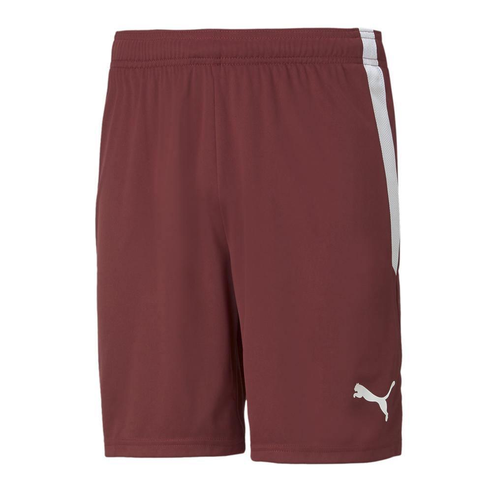 Short de Sport Rouge Homme Puma Teamliga pas cher