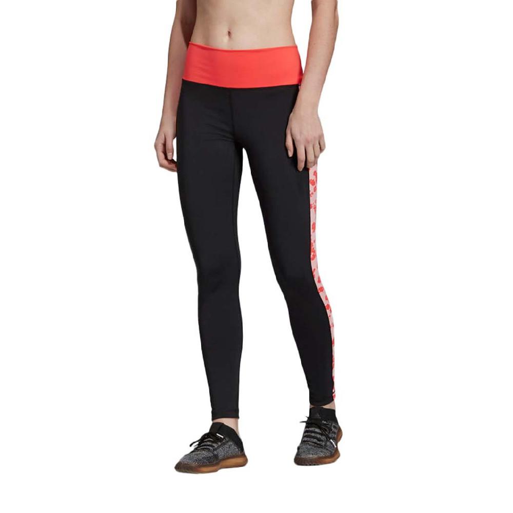 Legging noir/rose femme Adidas BT HR L ITER M pas cher