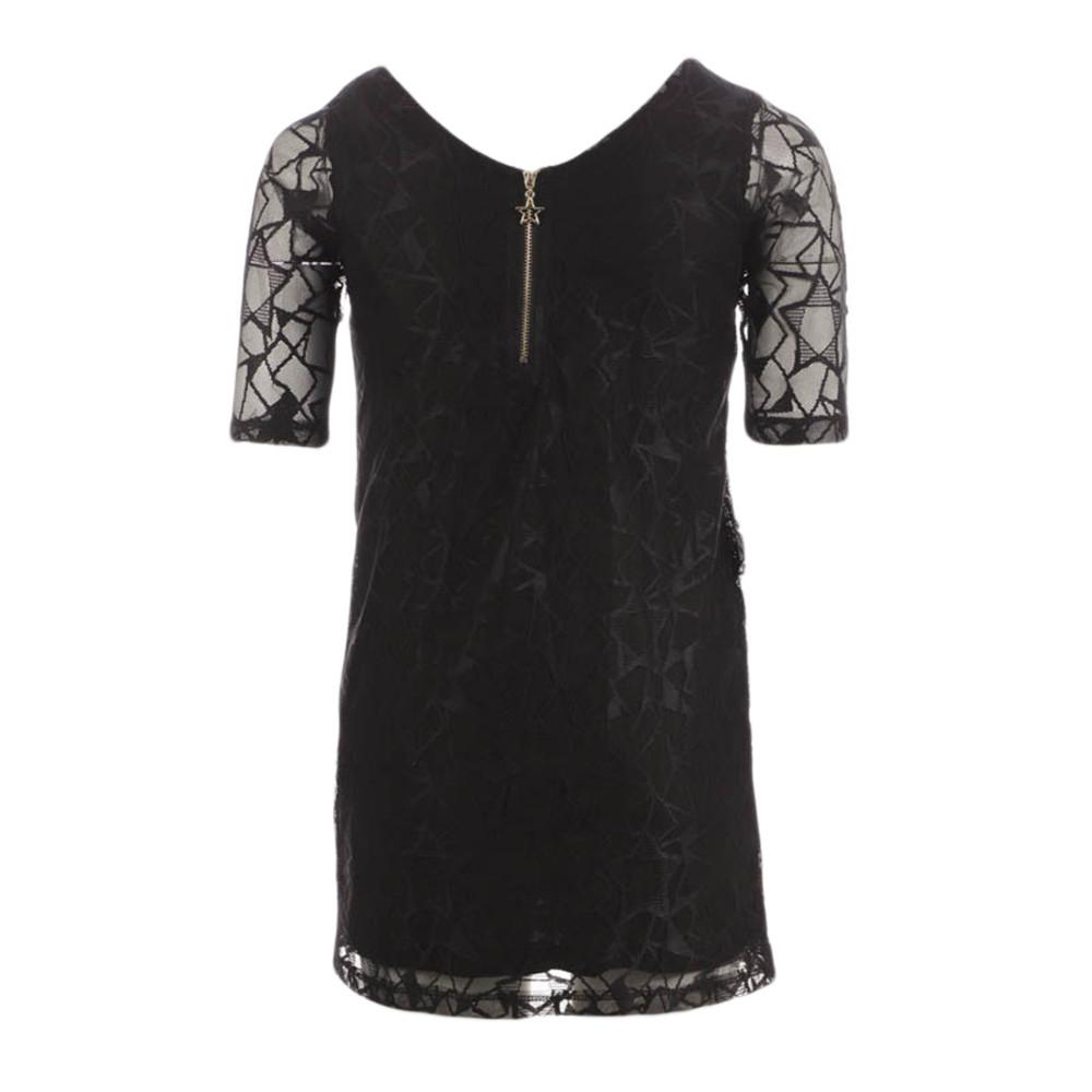 Robe Noir Fille Teddy Smith Ritual vue 2