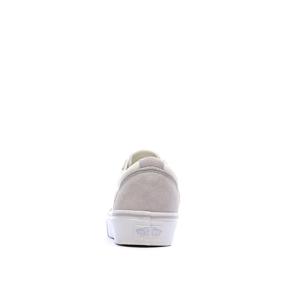 Beige Damen-Sneaker Vans Ward Platform Ansicht 3
