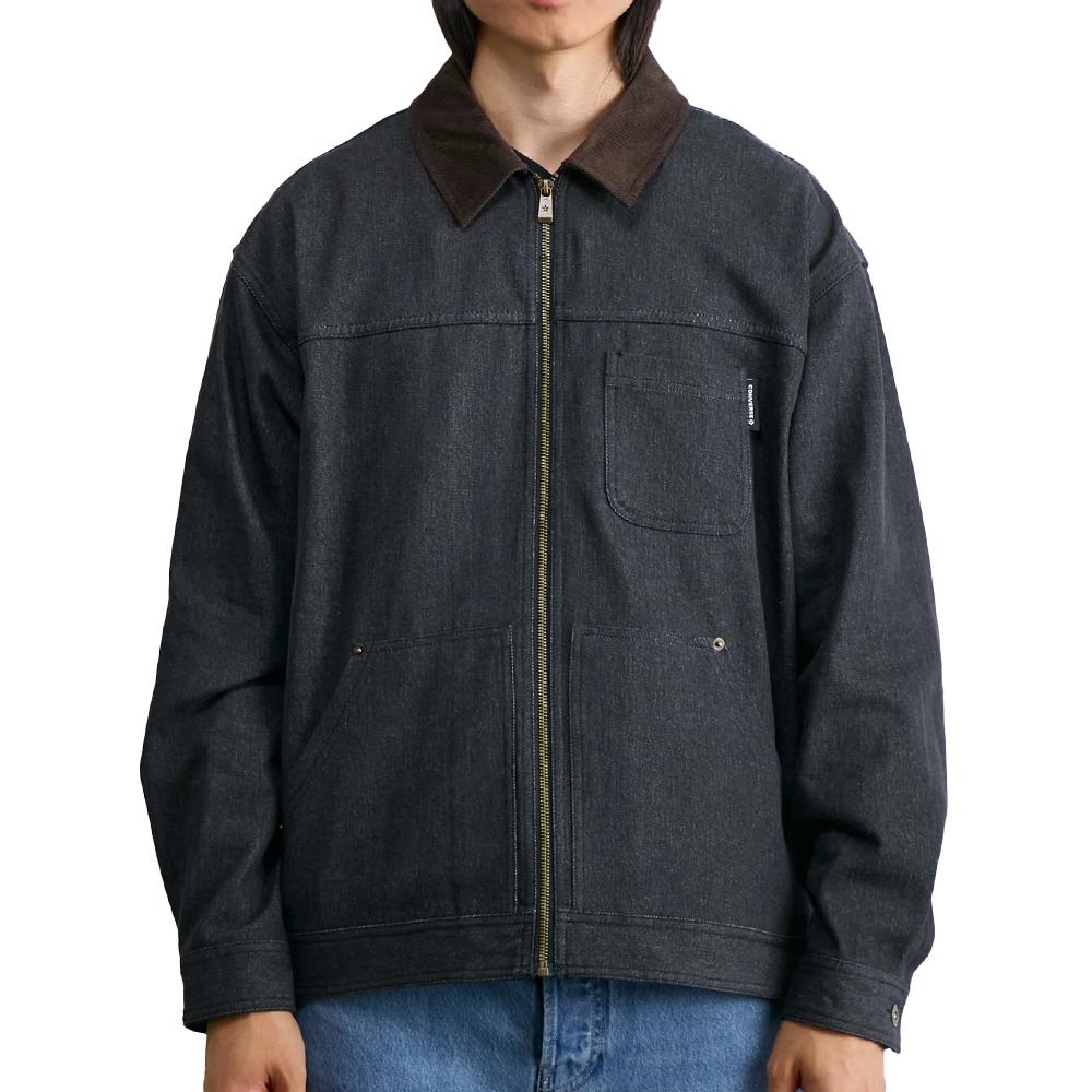 Veste Noir Mixte Converse Denim Shirt pas cher