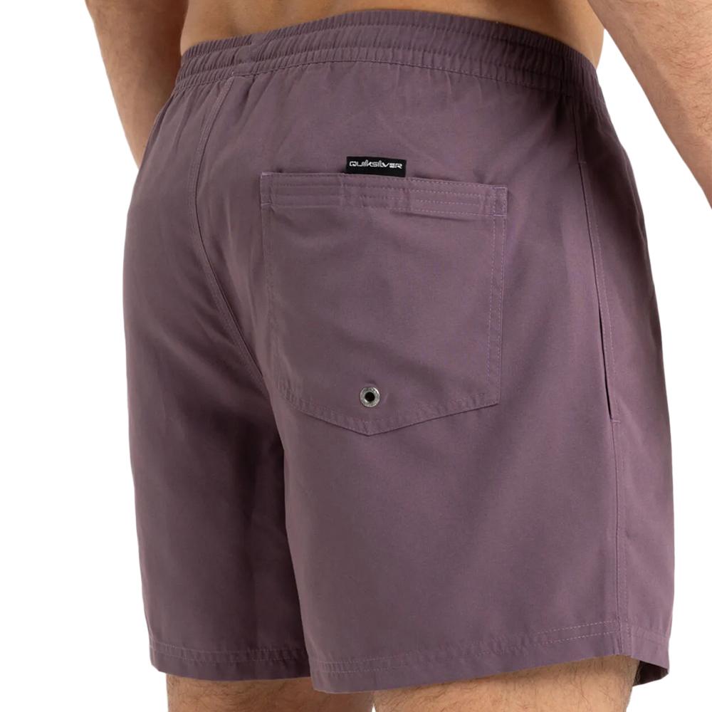 Short de Bain Prune Homme Quiksilver Solid 15 vue 2