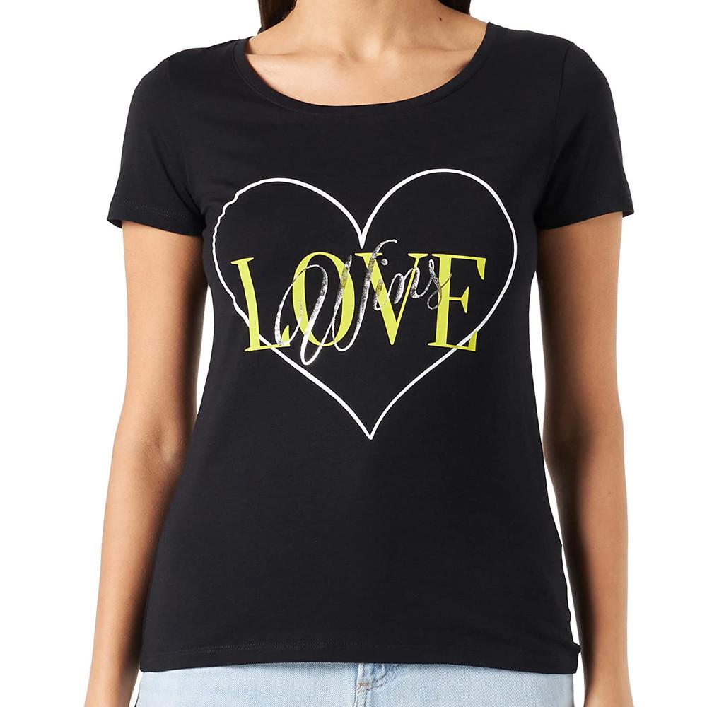 T-shirt Noir Femme Morgan Dwin pas cher