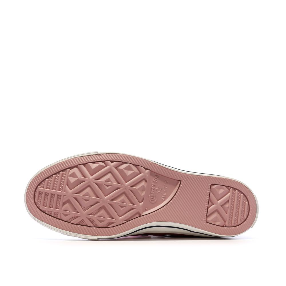 Baskets Rouges/Roses Fille Converse Chuck Taylor All Star vue 5