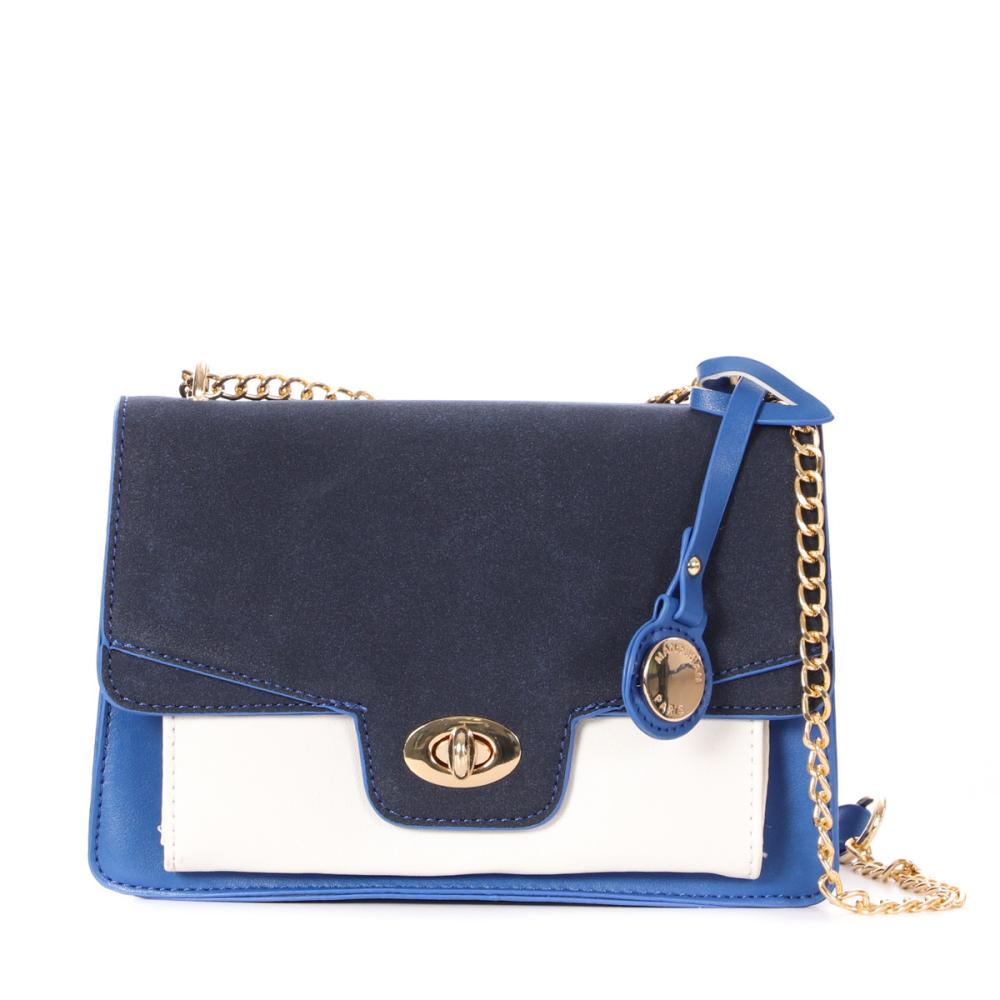 Sac Bandoulière Bleu Femme Manoukian Jimmy pas cher