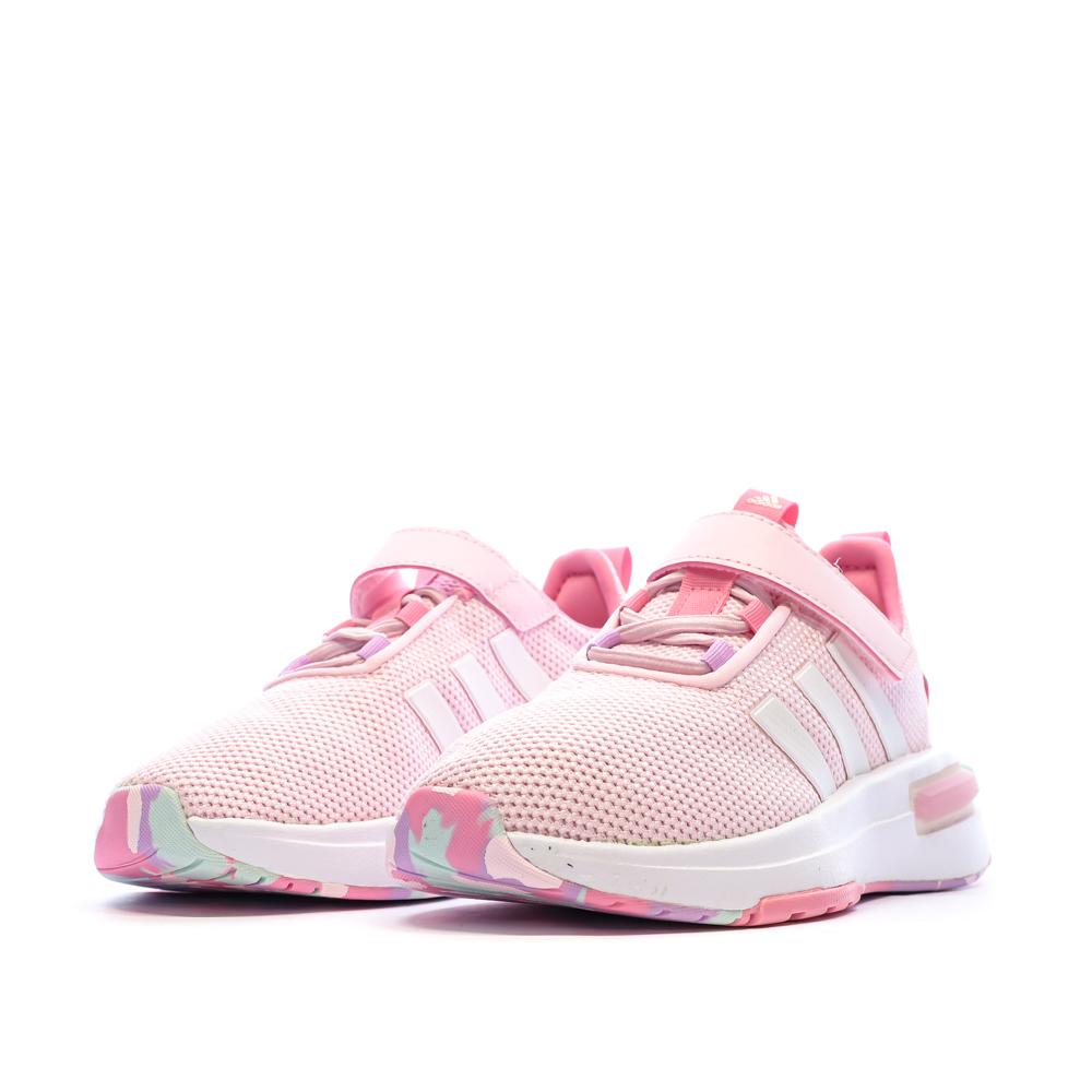 Baskets Rose Fille Adidas Racer Tr23 vue 6