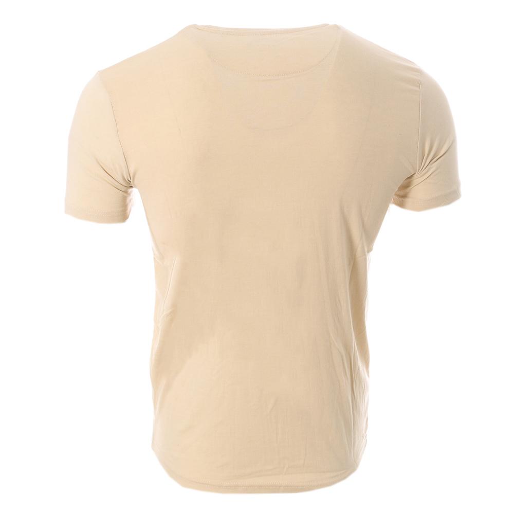 T-shirt Beige Homme Best Mountain 1006 vue 2