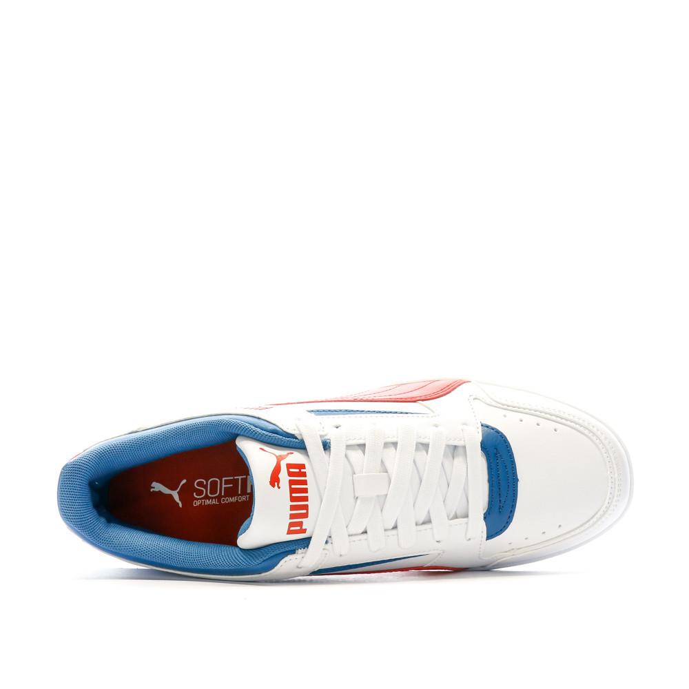 Baskets Blanches/Rouges Homme Puma Rebound Joy vue 4