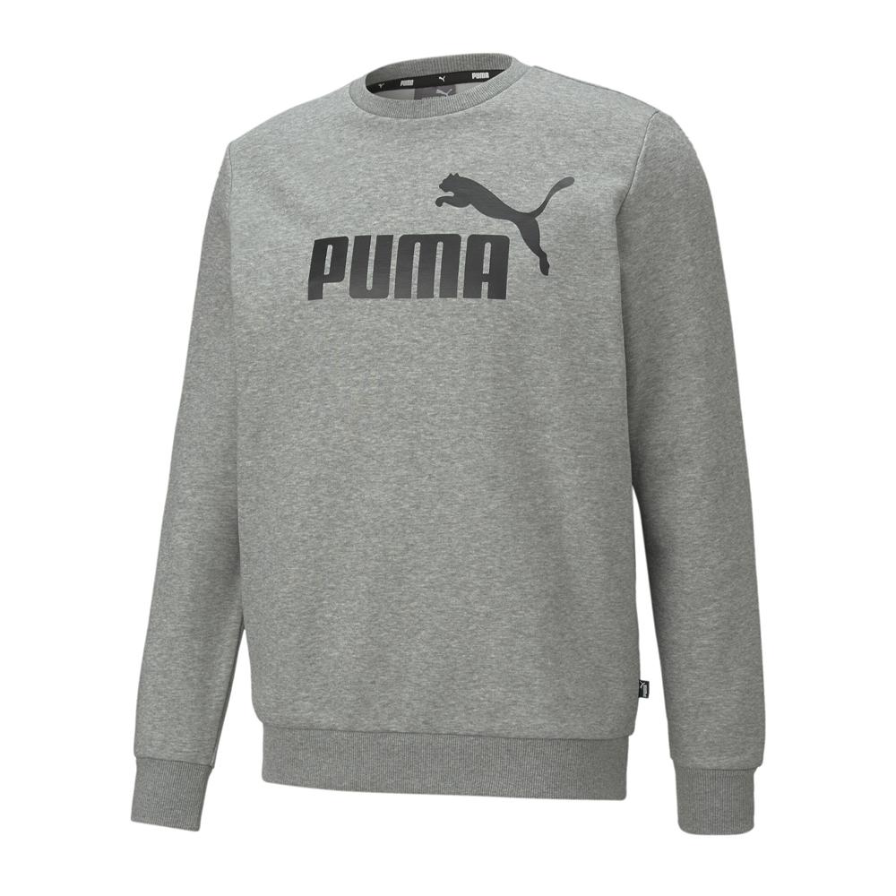 Sweat Noir Homme Puma Crew pas cher