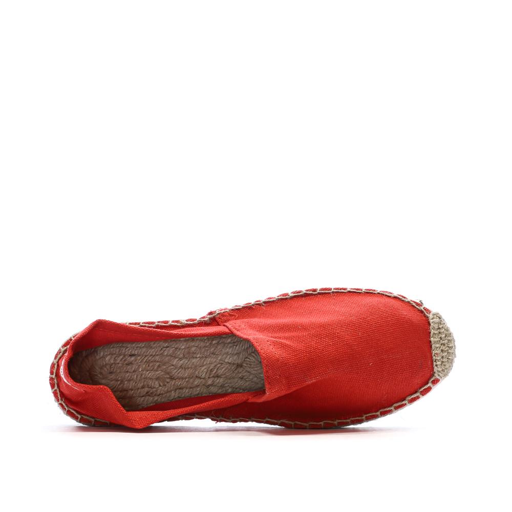 Espadrilles Rouge Femme Ushuaia Dimitrie vue 4