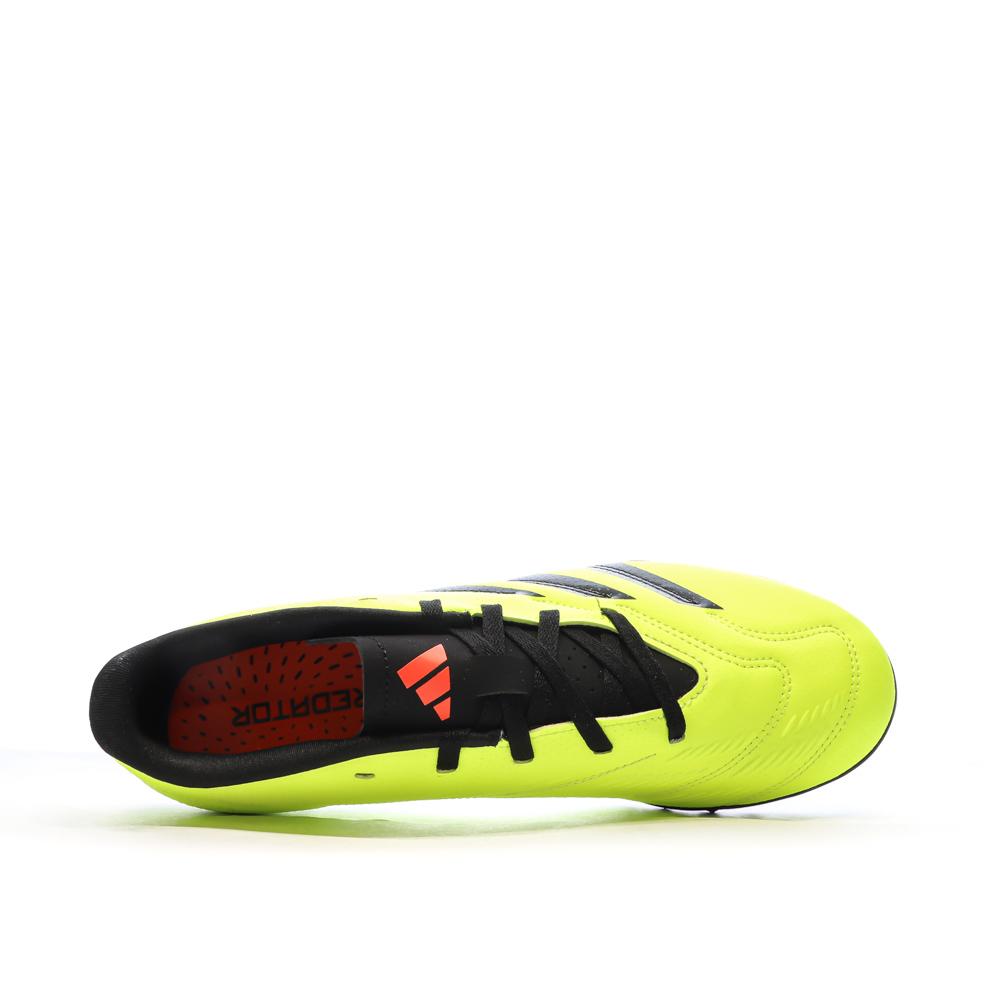 Chaussures de foot Jaunes Homme Adidas Predator Club TF vue 4