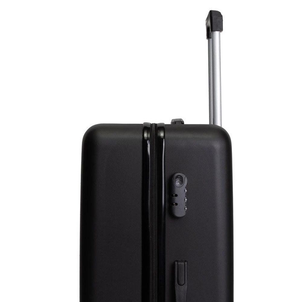 OM Valise Noire Homme 76x30x49cm vue 3
