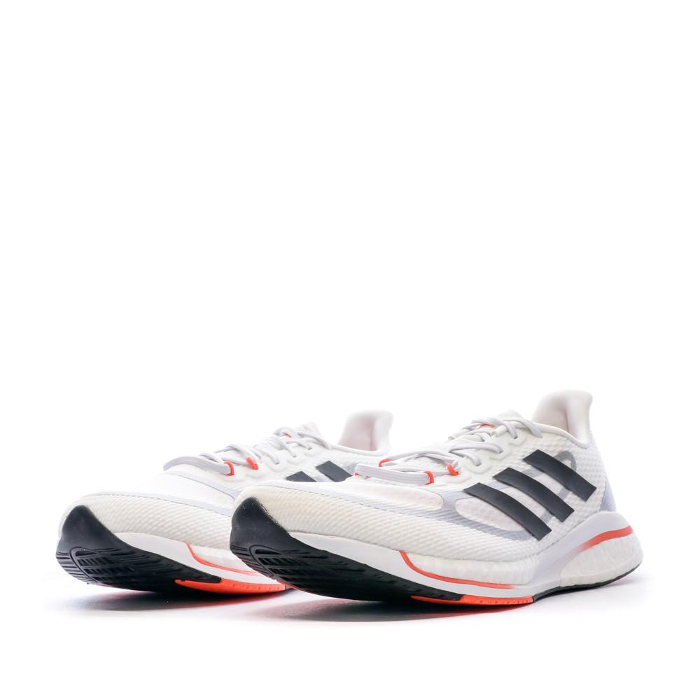 Chaussures de running Blanche Homme Adidas Supernova vue 6