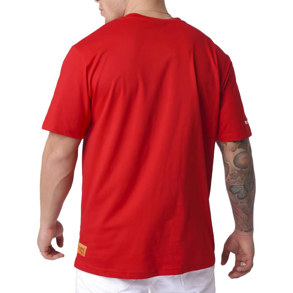 T-shirt Rouge Homme Project X Paris Homme 2110156 vue 2