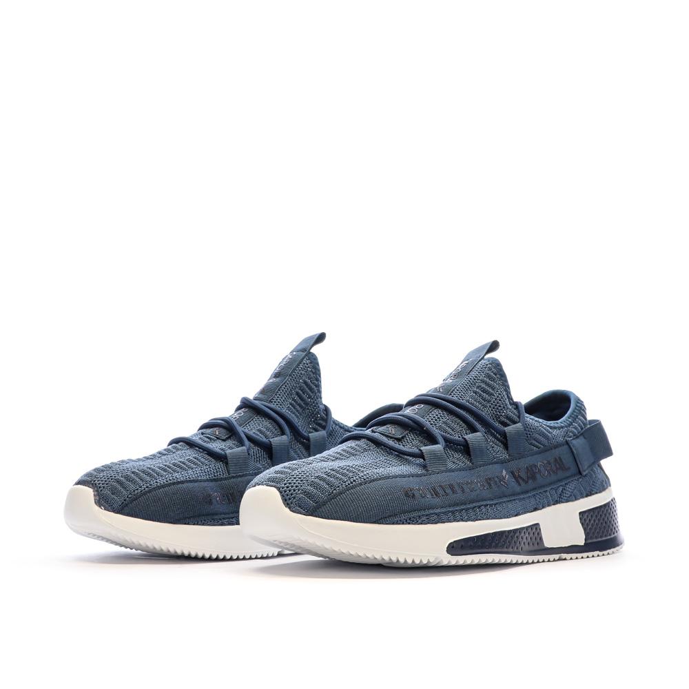 Baskets Bleu Femme Kaporal Dofino vue 6