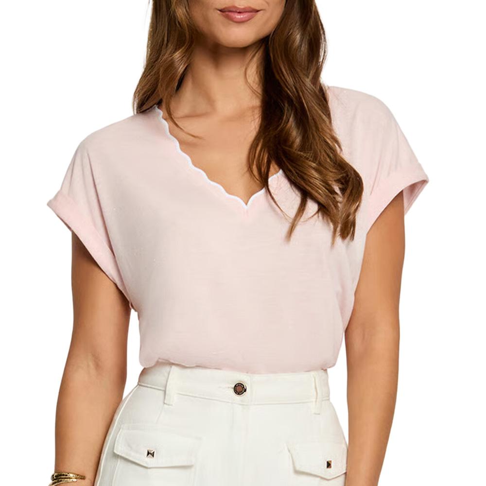 T-Shirt Rose Femme Morgan DIANA pas cher