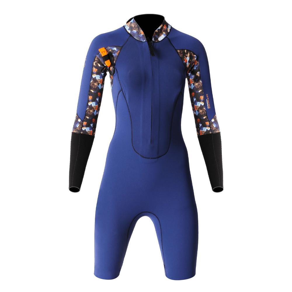 Combinaison de Surf 2/2 Shorty Marine Mixte Ocean Step Dual Zip pas cher