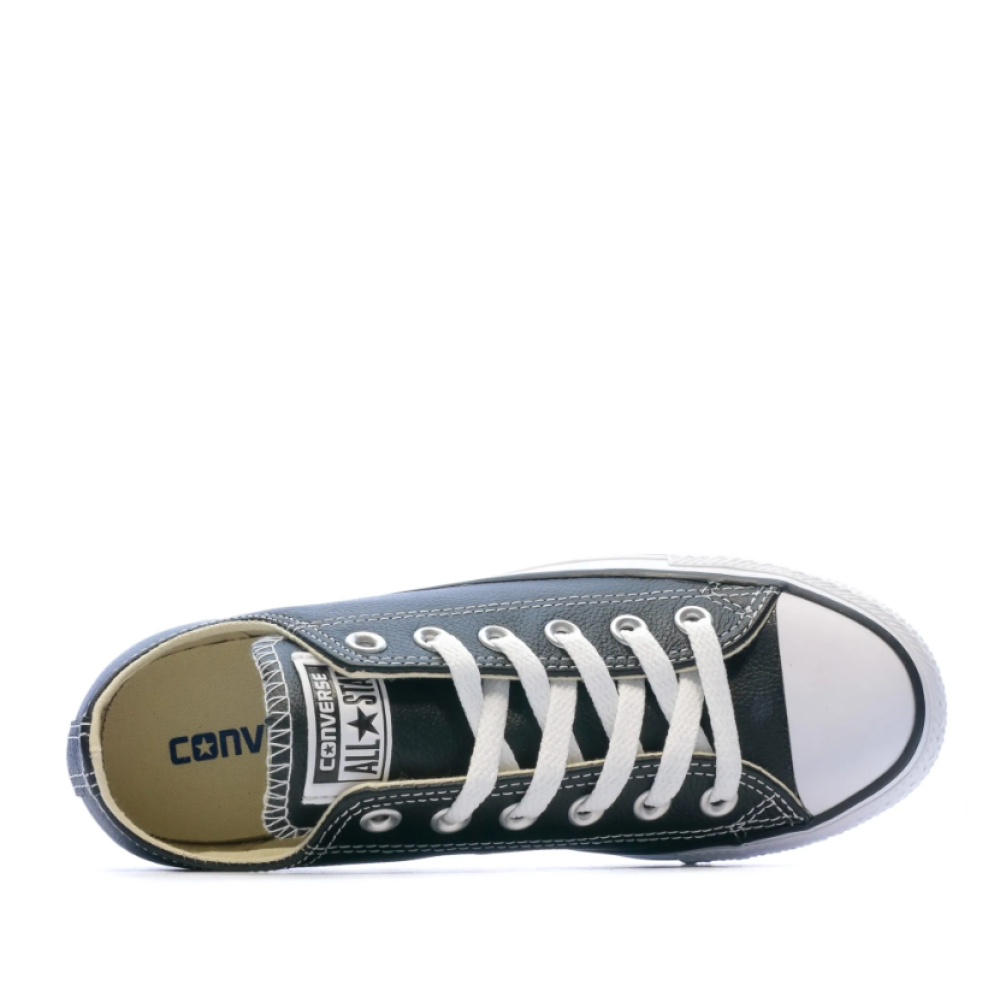 Baskets Cuir Noires Homme Converse All Star vue 5