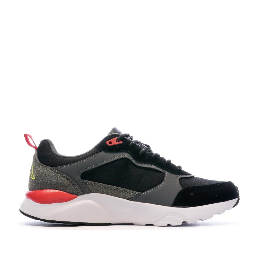 Baskets Gris/Noir Homme Kappa Brady vue 2