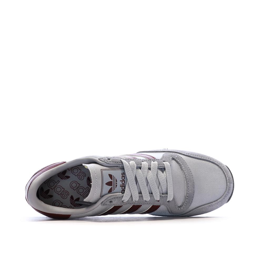 Adidas Galaxy Boys’ Grey/Burgundy Trainers Photo of the Espace des Marques %store% store - view of %key%