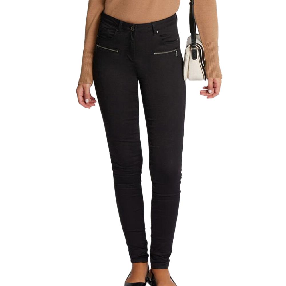 Jean Slim Noir Femme Morgan PATRICK pas cher