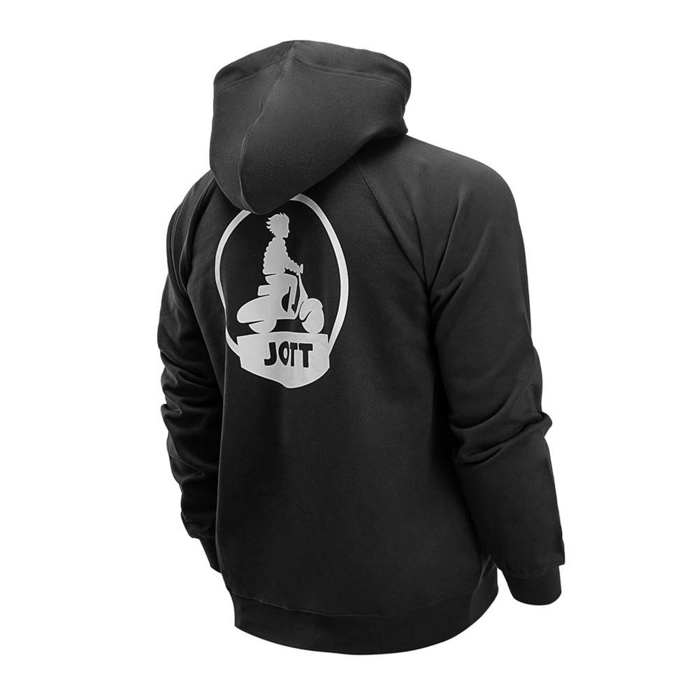 Sweat Zippé Noir Homme Jott Branco 999 vue 2