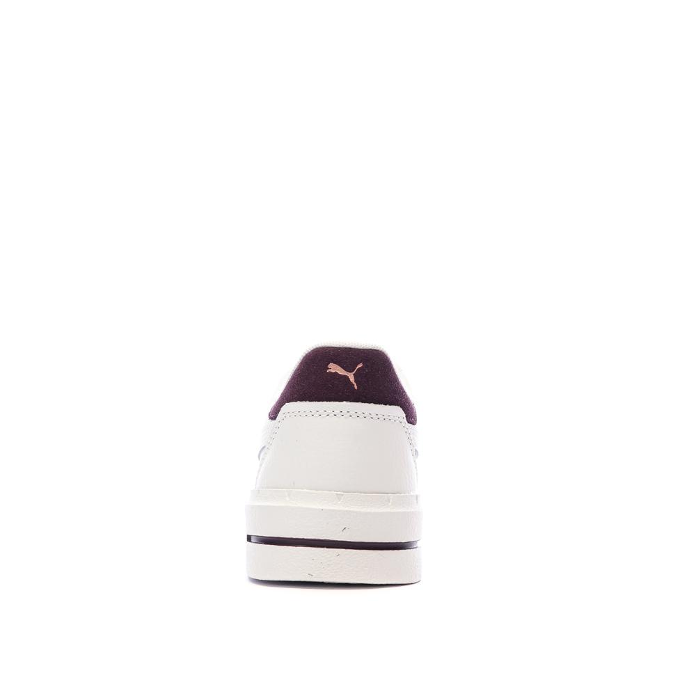 Baskets Blanches Fille/Femme Puma Cali Court Match vue 3