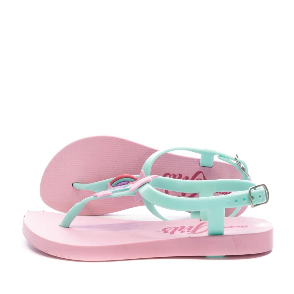 Sandales Turquoise/Rose Fille Beppi pas cher