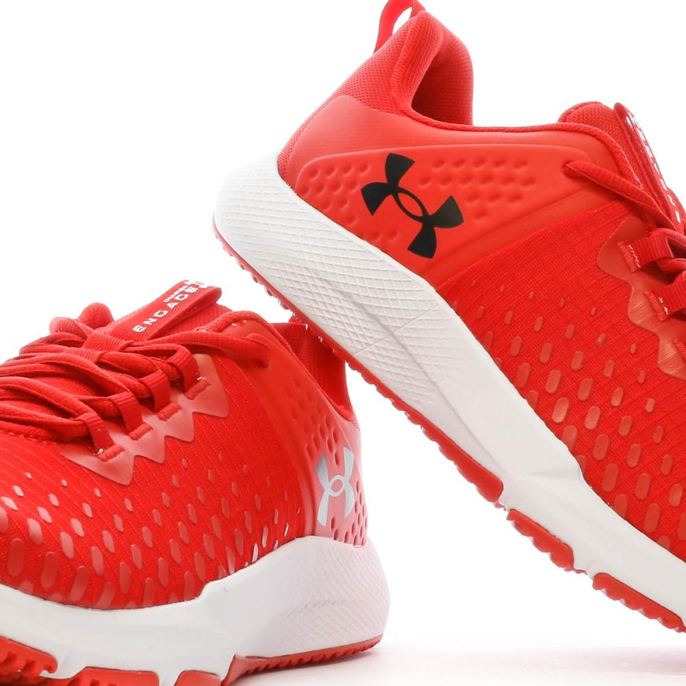Chaussures de Running Rouge Homme Under Armour Charged Engage 2 vue 7